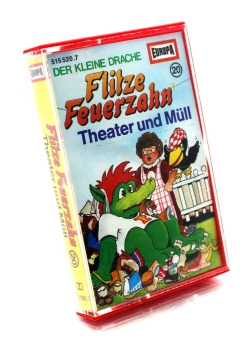 Der kleine Drache Flitze Feuerzahn MC Hörspielkassette Nr. 20: Theater und Müll von Europa